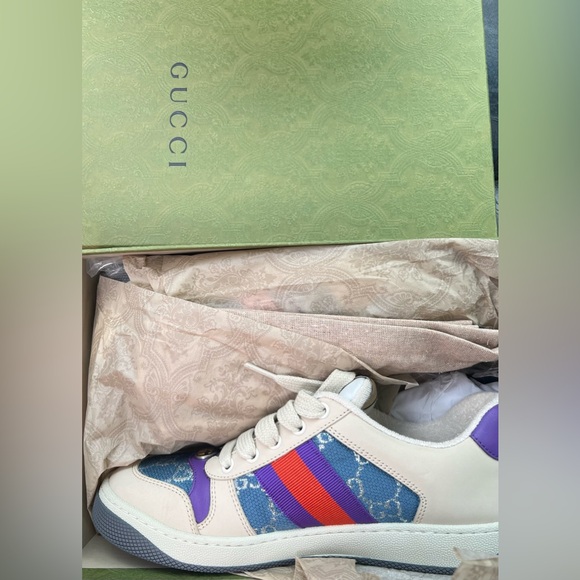 Gucci Screener 'Blue GG Lam' - Picture 7 of 8